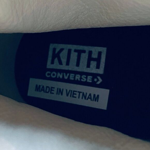 Converse Chuck 70 High x KITH 'Black Monogram' 2019 Men's Size 7.5 Womens 9.5 - Picture 11 of 12